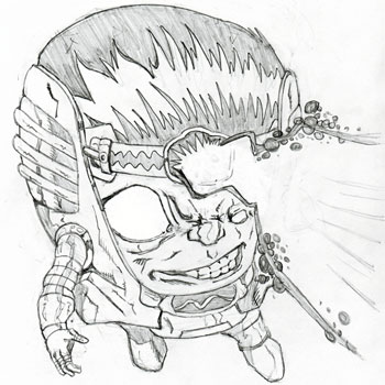 The Daily Comic Sketch Challenge – Modok