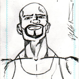 Sketch Card – Luke Cage