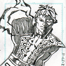 Sketch Card – Jack of Hearts