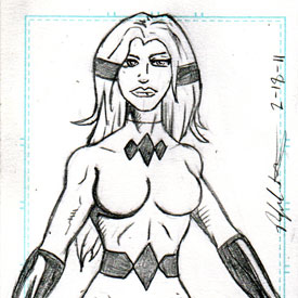 Sketch Card – Crystal