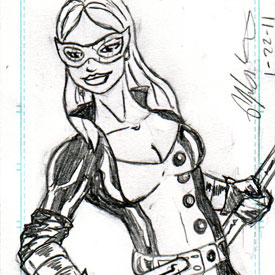 Sketch Card – Mockingbird