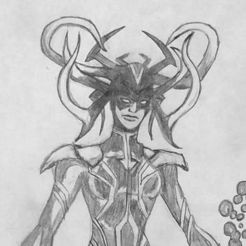 Hela from Thor Ragnarok