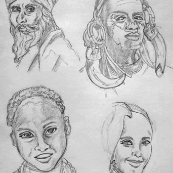 Unlocking My Creativity with the 100 Heads Challenge